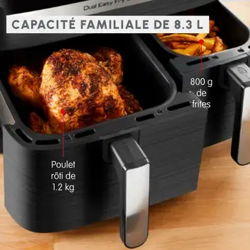 Friteuse sans huile Moulinex Dual EZ905B20 (3).webp