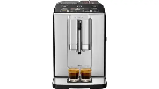 [P175] Cafetiere Bosch Nespresso 1300W 1.4L Filter A  Eau Brita Intenza Inox Noir   Tis30321Rw
